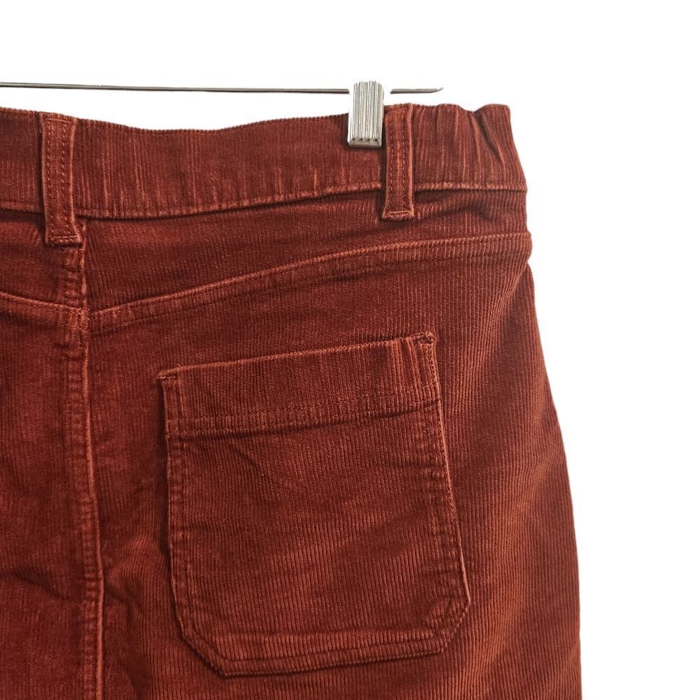 No Boundaries Large Corduroy Skirt High Rise Orange Junior's - Picture 3 of 6